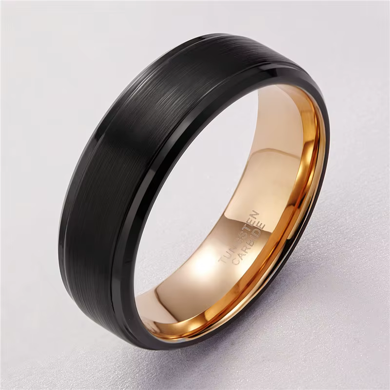 TIGRADE – bague en carbure de tungstène pour hommes