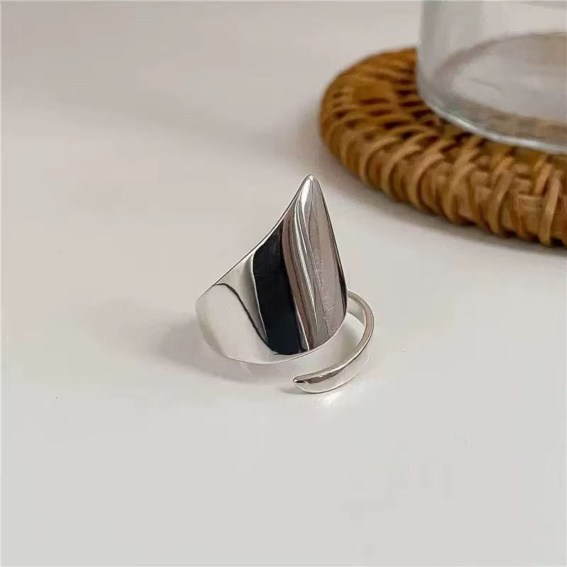 Bagues réglables en argent Sterling 925 pour femmes
