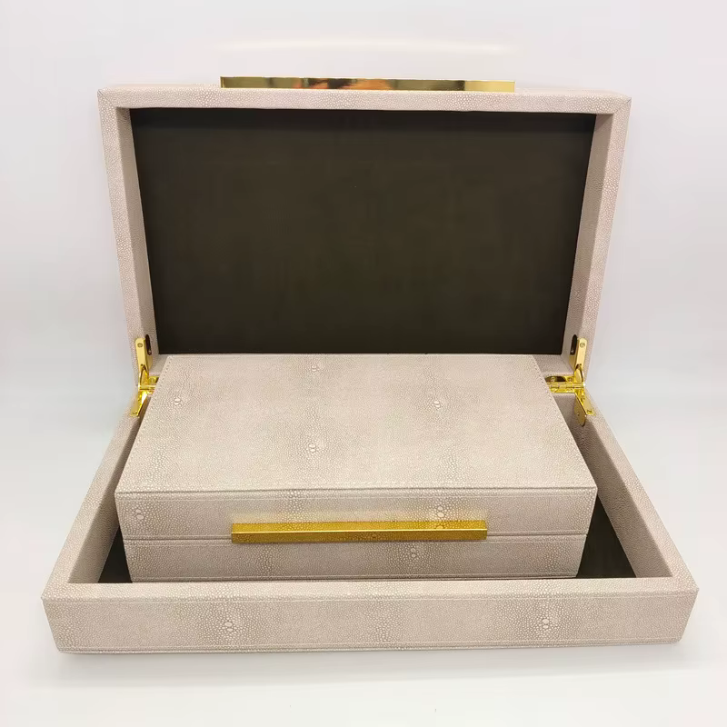 Boîte à bijoux en velours portable pour femme