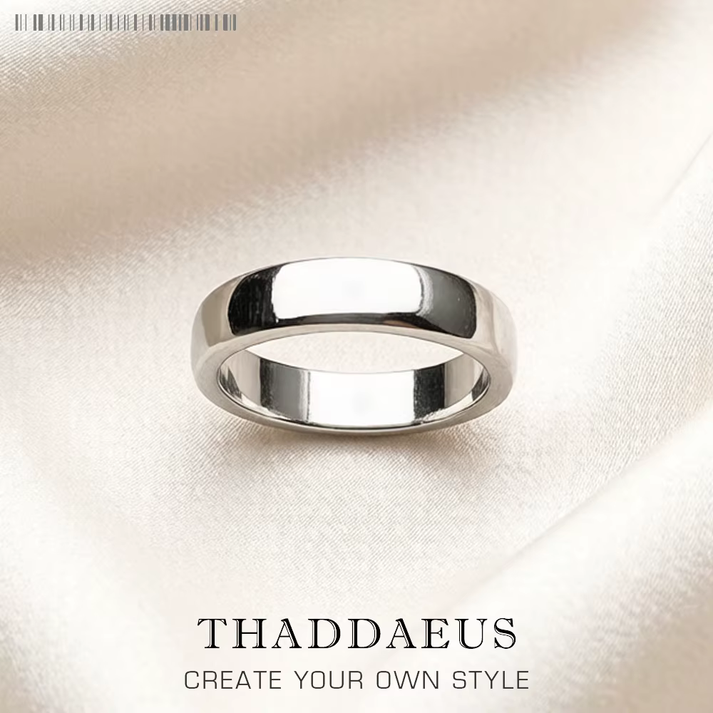 Bague classique en argent Sterling 925