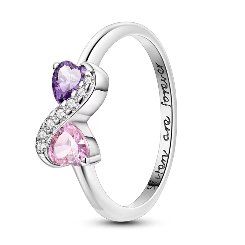 Bague originale en argent Sterling 925 pour femmes et filles