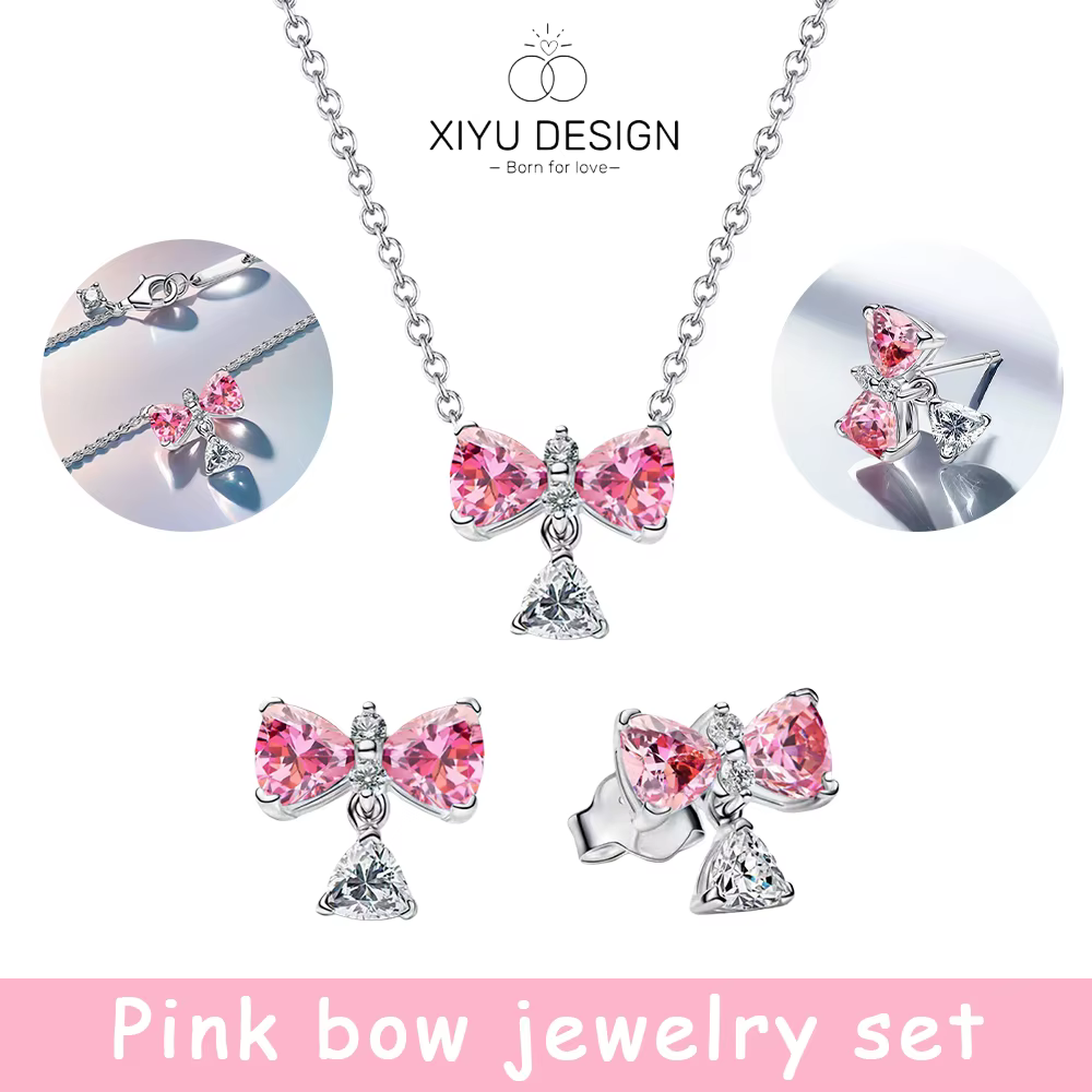 NOUVEAU Ensemble de bijoux pour la Fête des Mères en argent 925