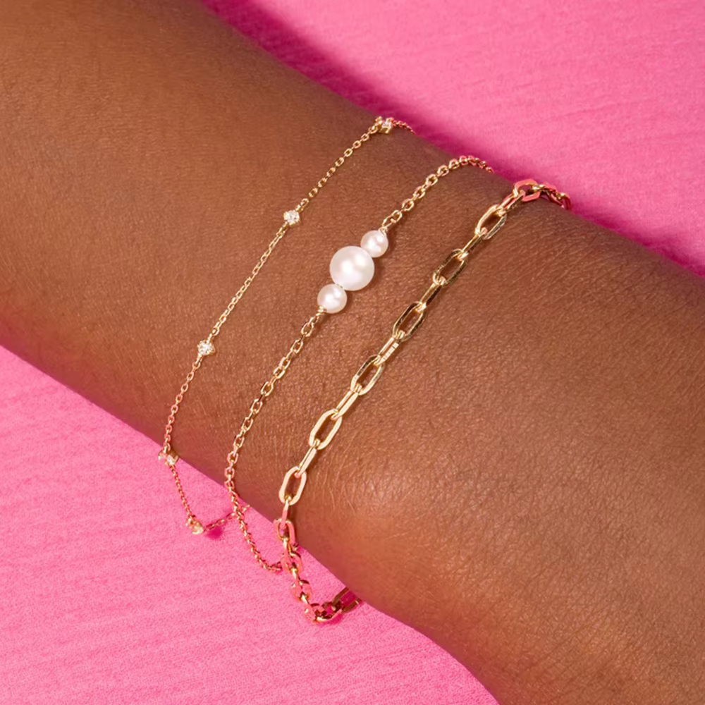 CANNER – bracelet en argent Sterling 925 avec perles exquises et chaleureuses
