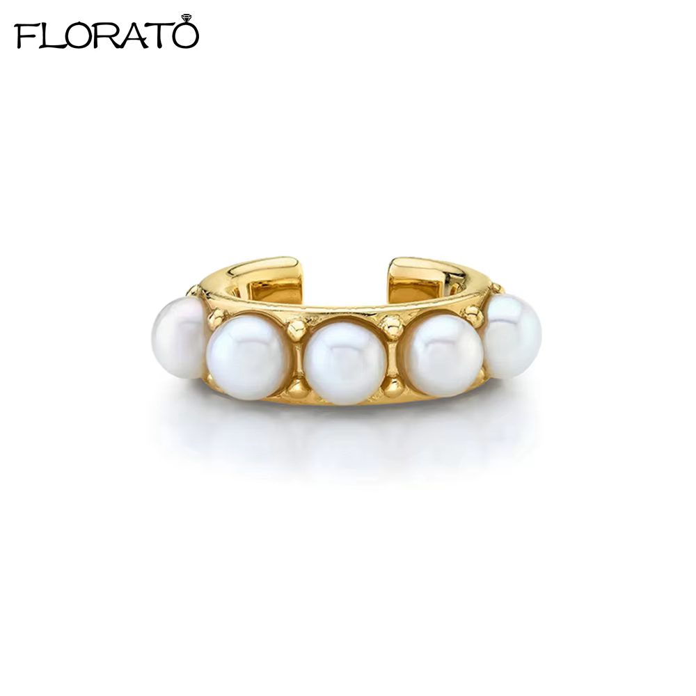 Boucles d'oreilles clip en forme de C pour femmes