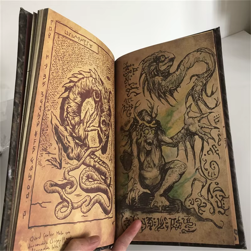 Nouveau Necronomicon livre de magie sombre démon mal mort invocation