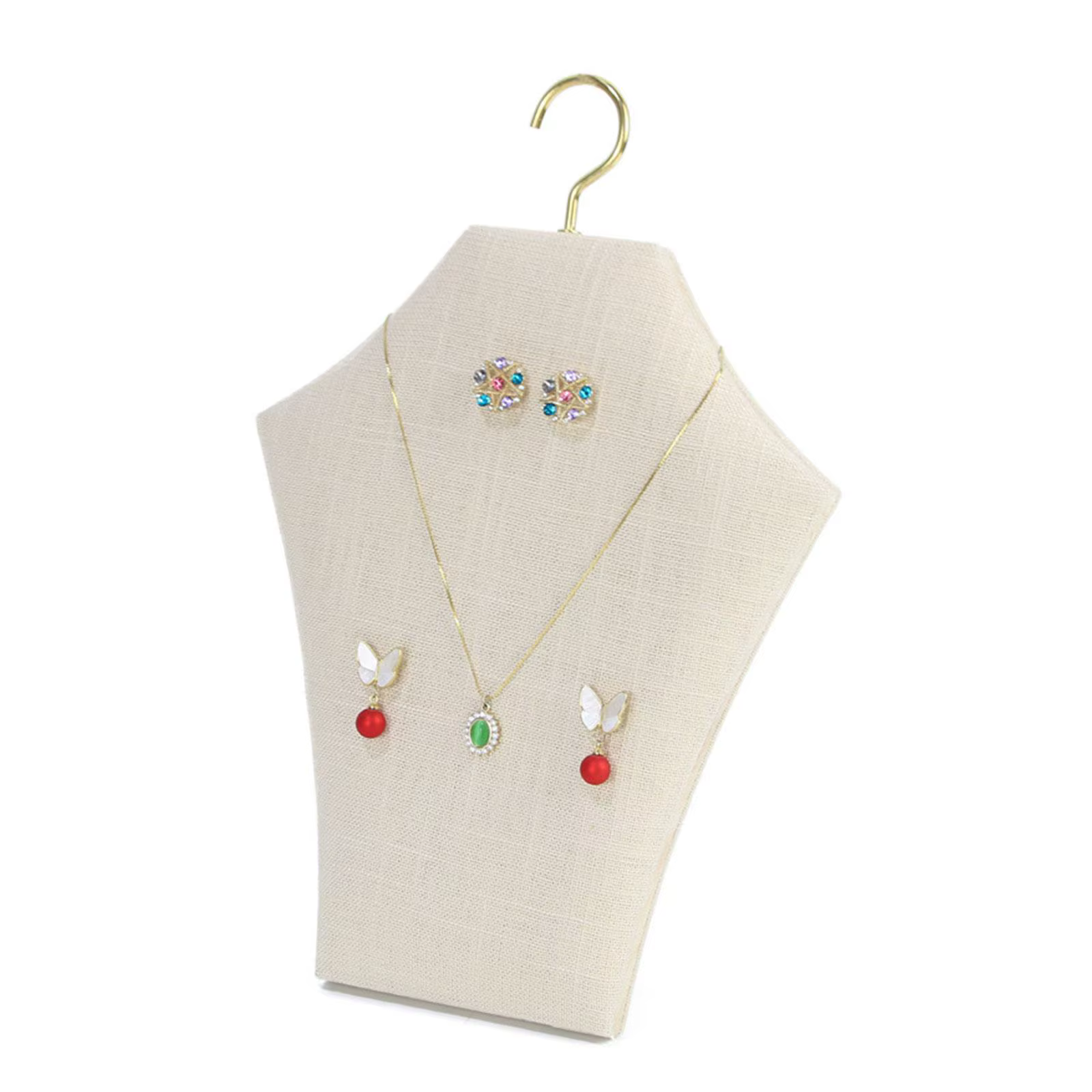 Présentoir de Colliers et Bijoux en Forme de Mannequin pour la Photographie