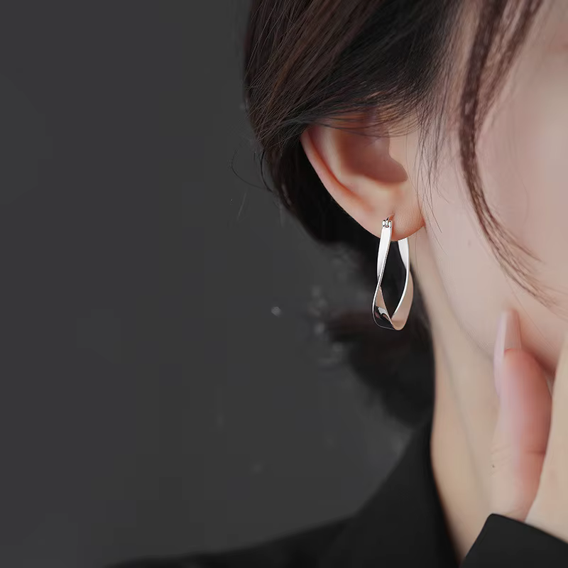 Boucles d'oreilles en argent sterling 925