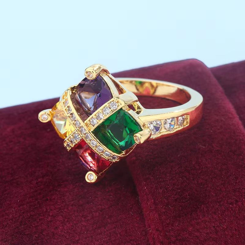Bague plaquée argent 925 pour femme