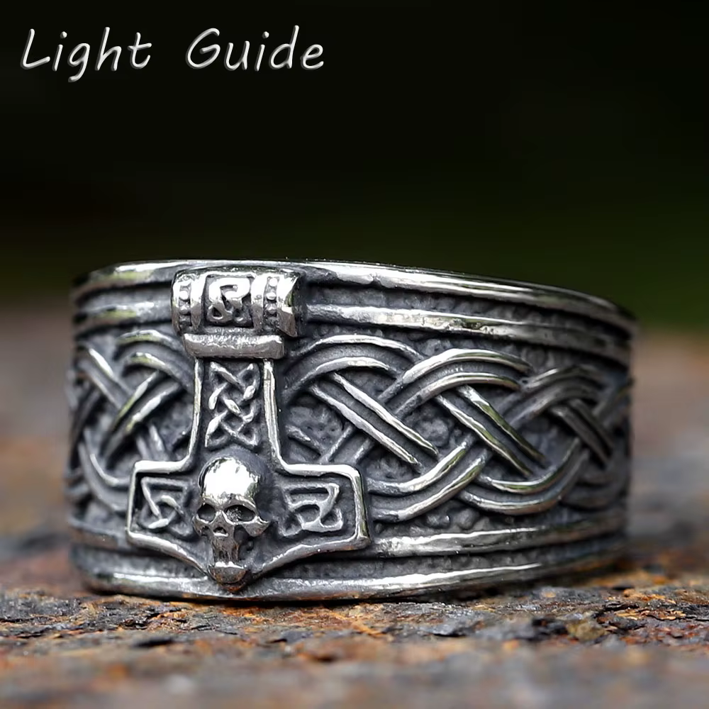 Amulette viking nordique Mjolnir
