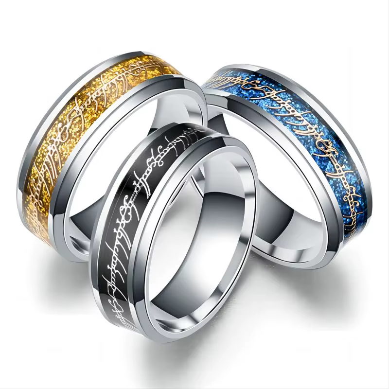 Bague plaquée or, mariage