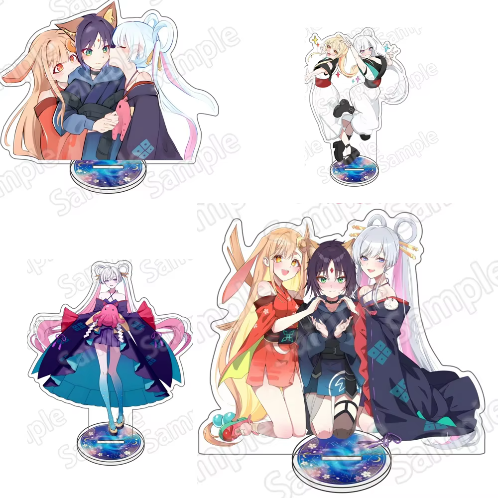 Figurine de personnage d'anime mignon en acrylique