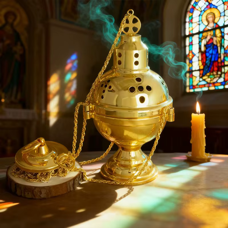Nouveau brûleur d'encens de l'église orthodoxe 2026