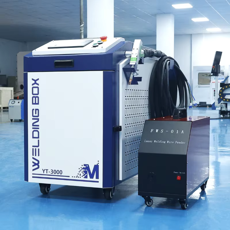 Machine de soudage au laser à fibre haute précision Relfa 5-en-1 avec batterie au lithium 3000W