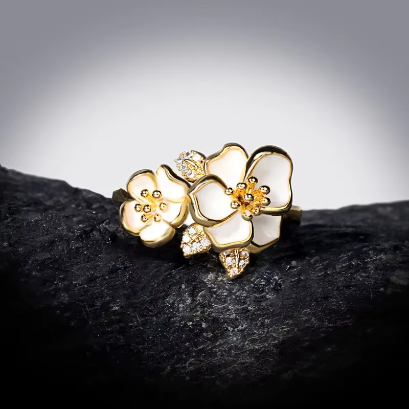 Bague de mariage en argent 925 pour femmes