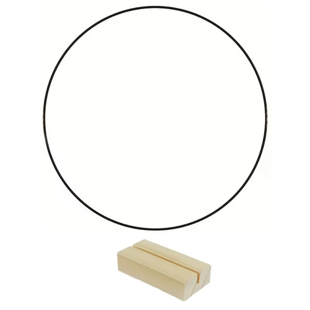 Cercle en fer doré de 30 cm pour couronne florale