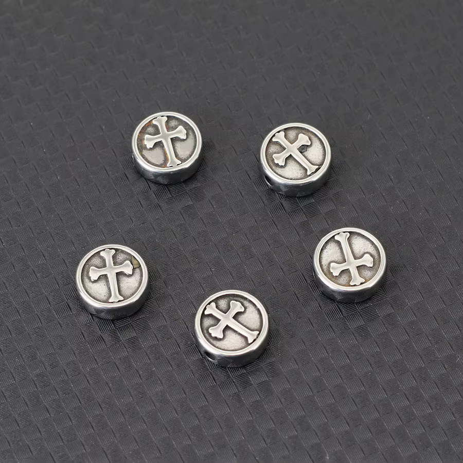 Croix en acier inoxydable pour la fabrication de bijoux