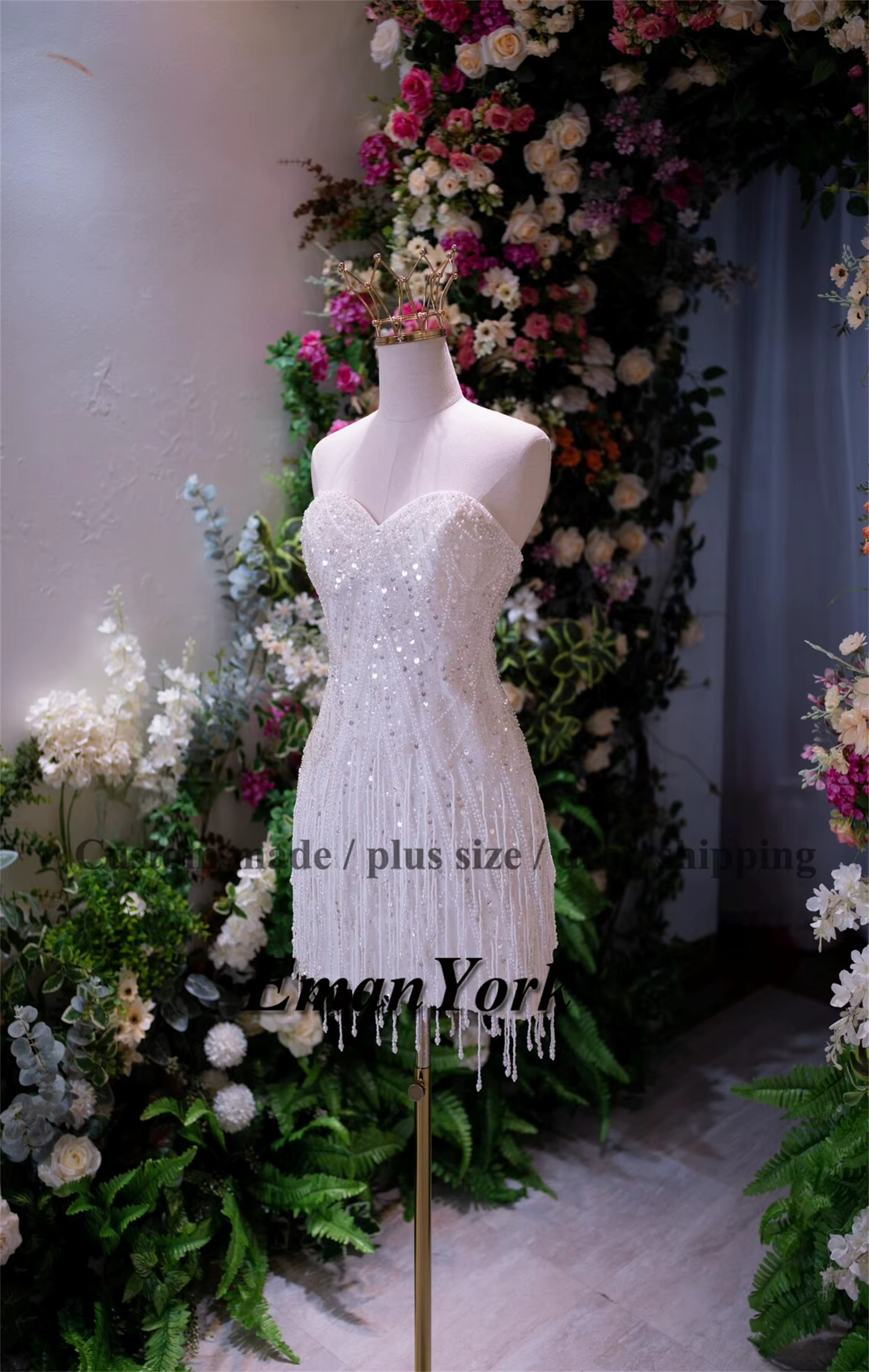 Robes de mariée délicates EmanY pour la mariée