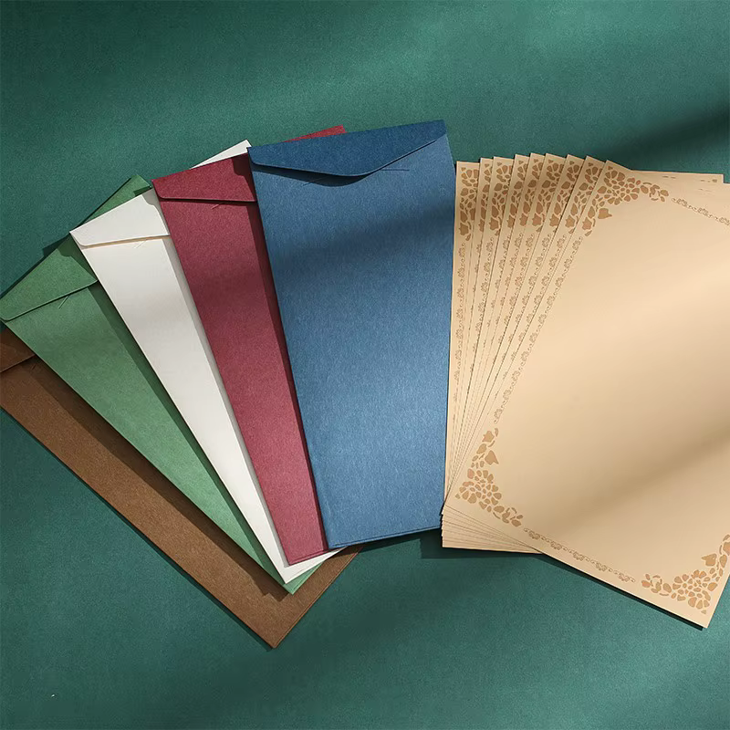 Ensemble de 10 enveloppes pour lettres