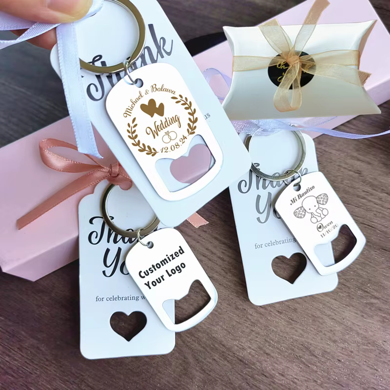 Cadeaux de mariage personnalisés pour invités