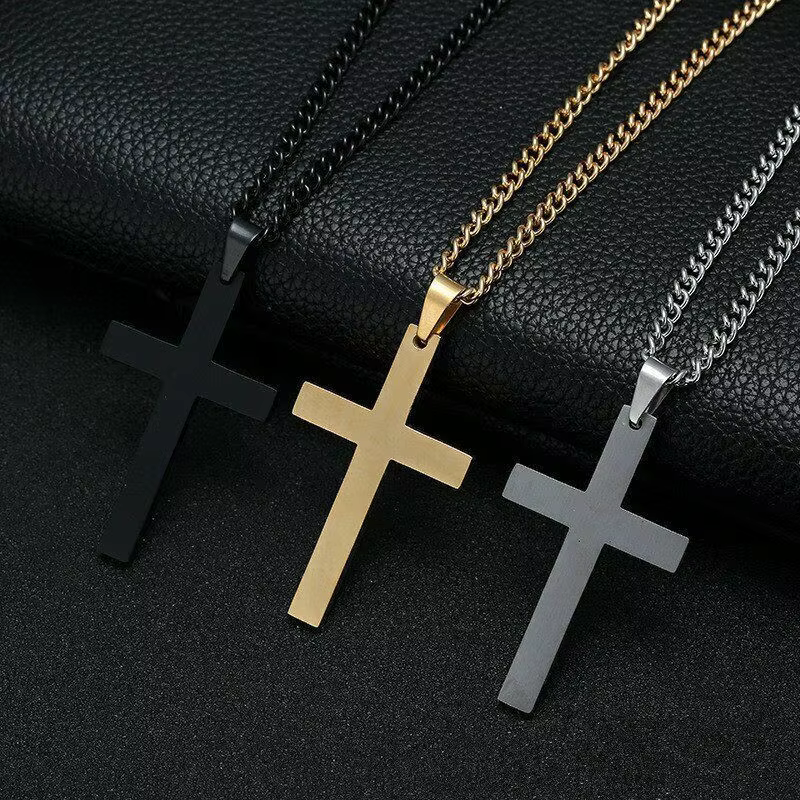Collier Simple religieux chrétien pour femmes et hommes