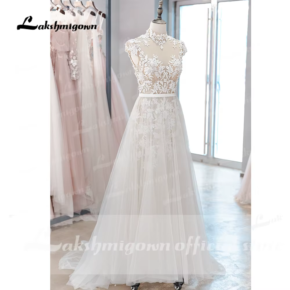 Yanshmigown-Robe de mariée bohème