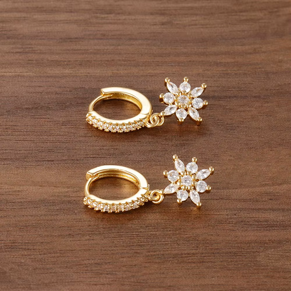 Boucles d'oreilles de luxe en acier inoxydable pour femmes