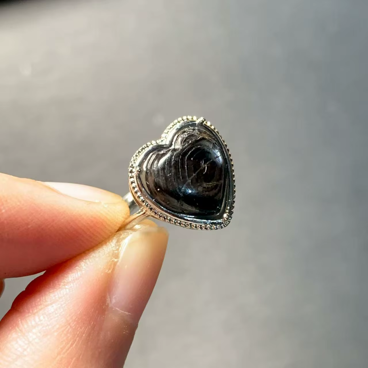 MM naturel hypersthène doré chance pierre anneau réglable femme bague bijoux pour femmes cadeau en gros de haute qualité Vintage Fine