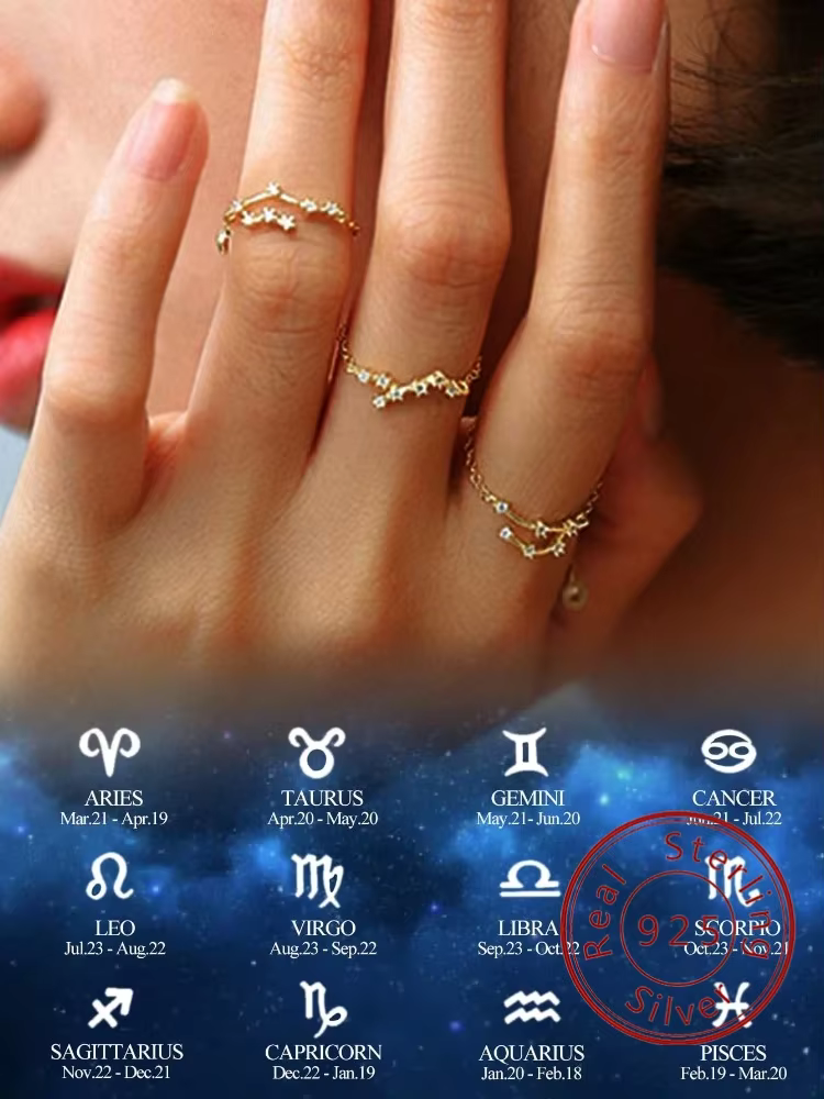 Bague en argent Sterling 925 pour femmes