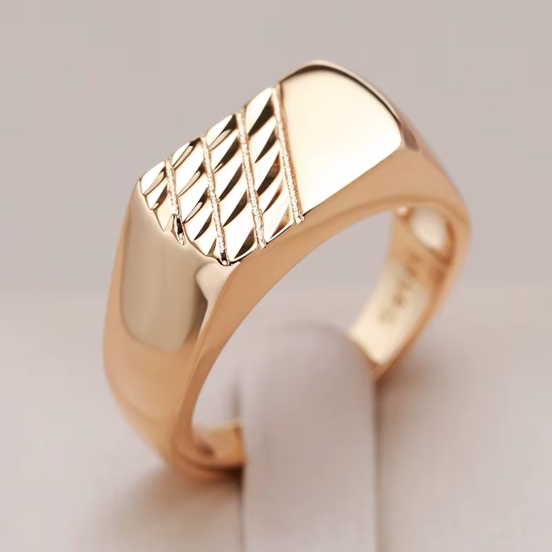 Kinel – bague brillante pour hommes et femmes