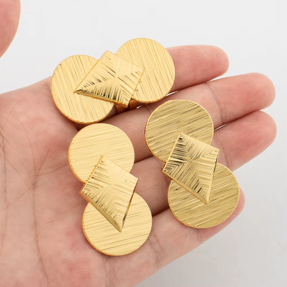 ChimWomen-Ensemble de bijoux plaqués or 18 carats pour femmes