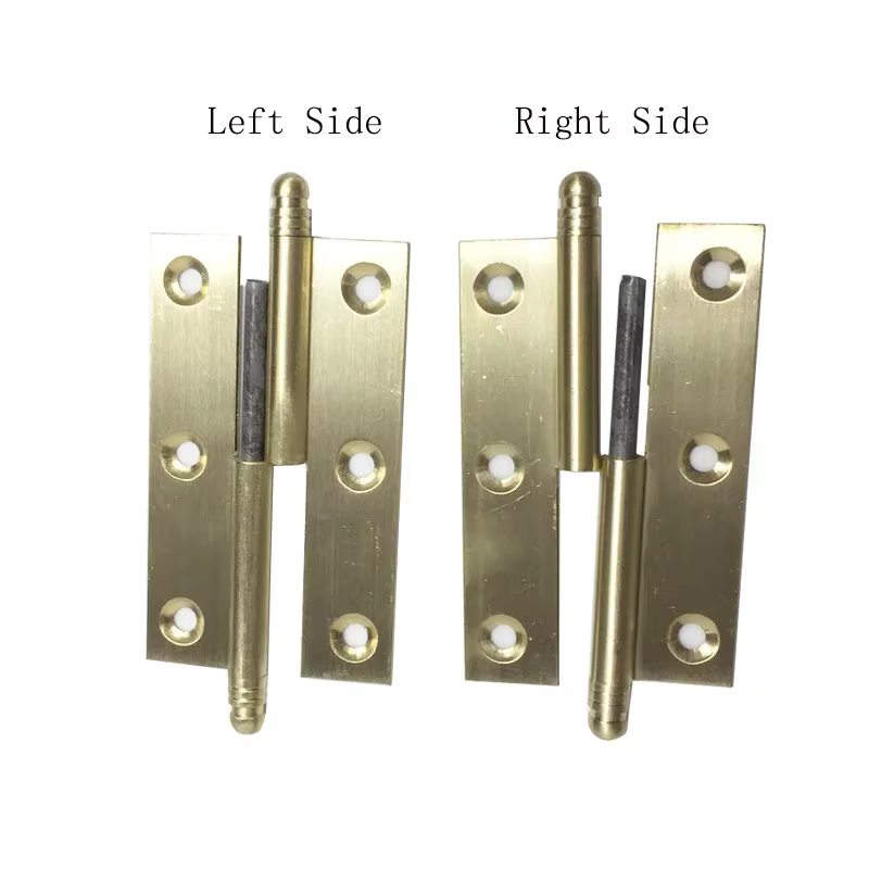 Charnière détachable en laiton de 3 "/75mm