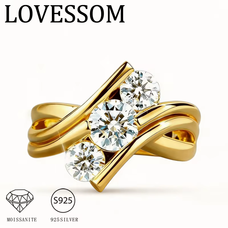Une bague unisexe simple mais luxueuse