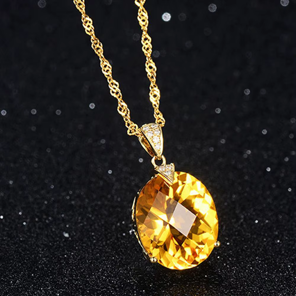 Bijoux en Citrine naturelle