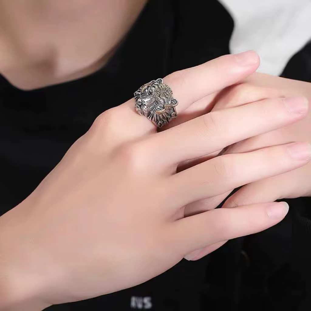 Bague classique en argent sterling 925 pour homme et femme
