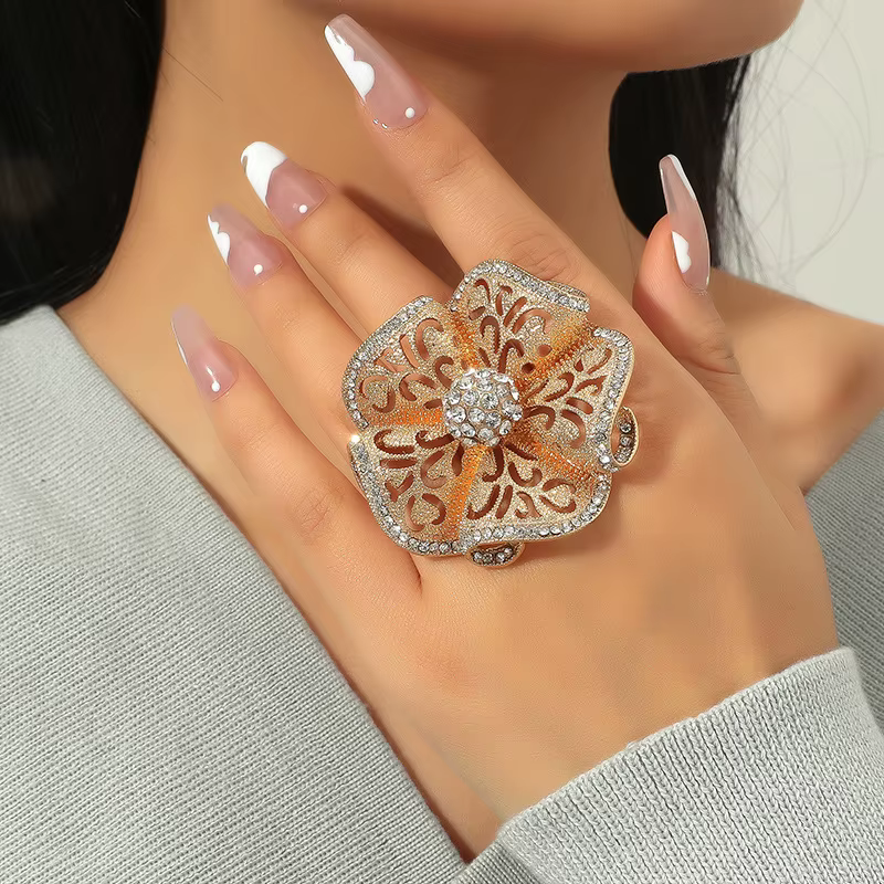 Bagues de luxe en Zircon pour femmes