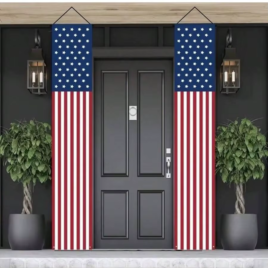 Bannières patriotiques du 4 juillet