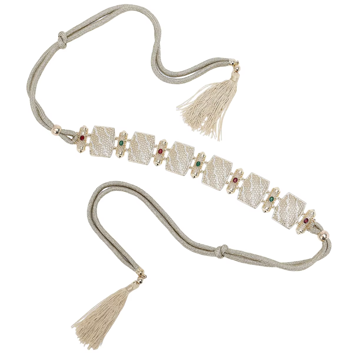 Ceinture carrée pour patients avec pompon