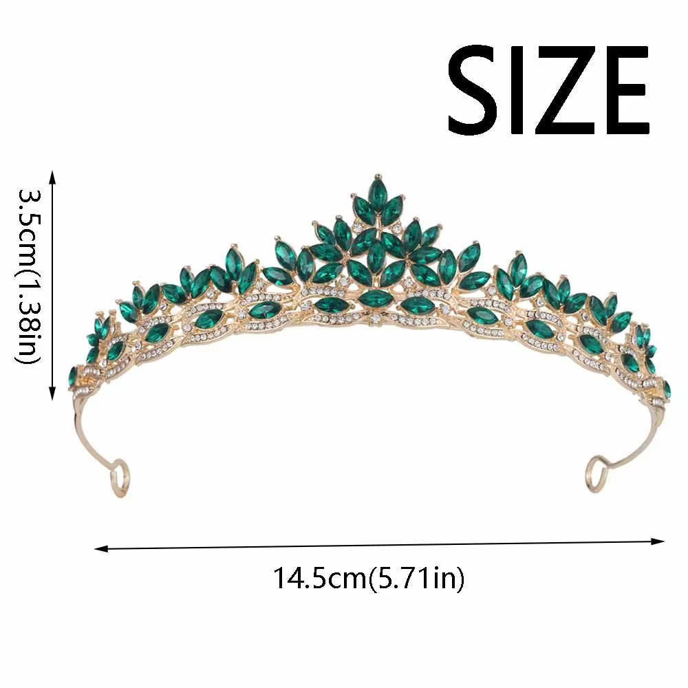 Couronne de cristal baroque étincelante