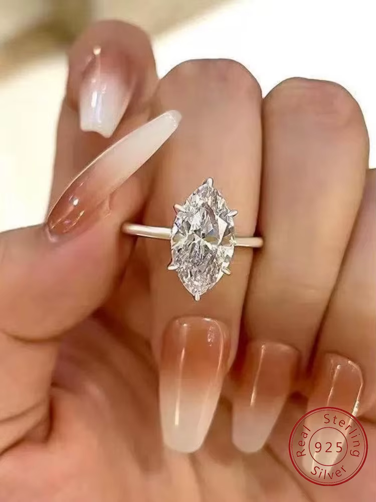Bague en argent Sterling 925 pour femmes