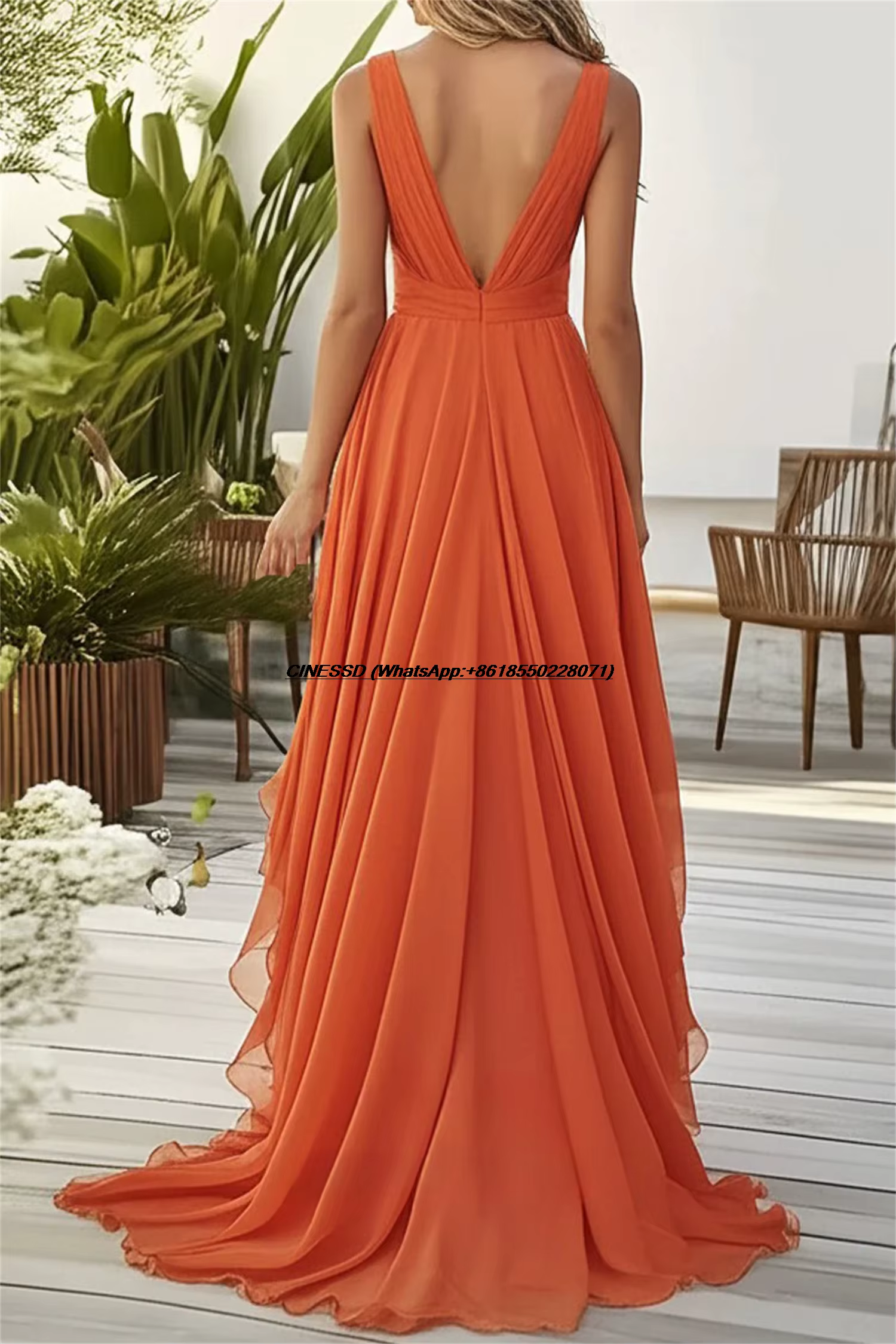 Robes d'invitées de mariage personnalisées