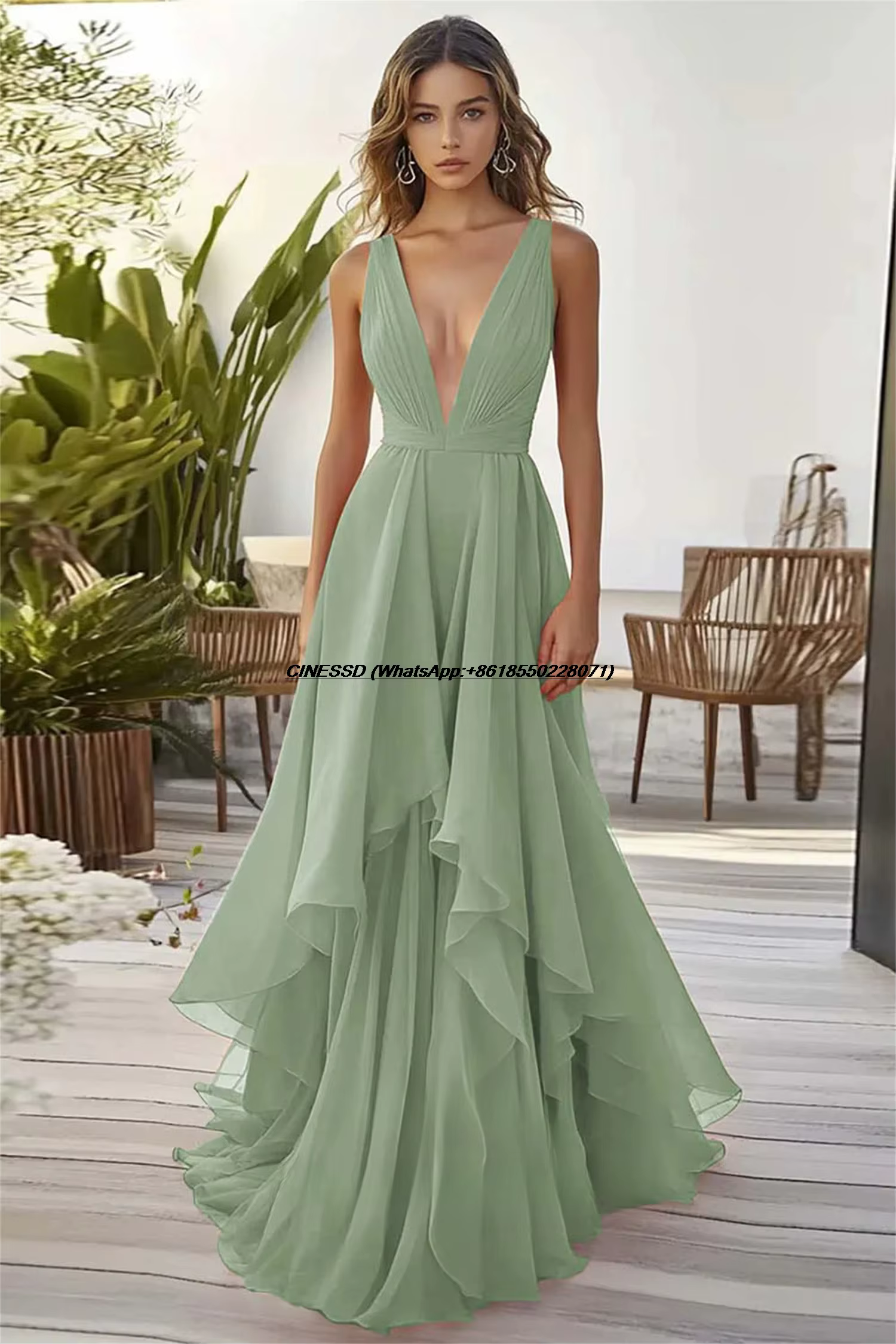 Robes d'invitées de mariage personnalisées