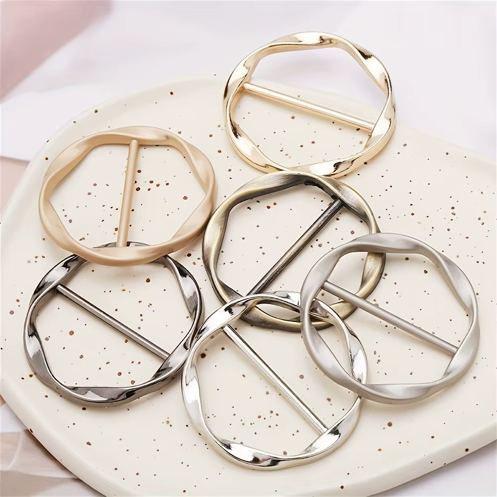 Lot de 5 clips pour foulards