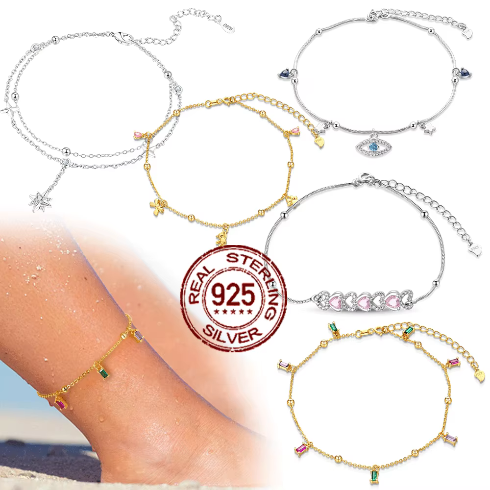 Bracelets de cheville pour femmes