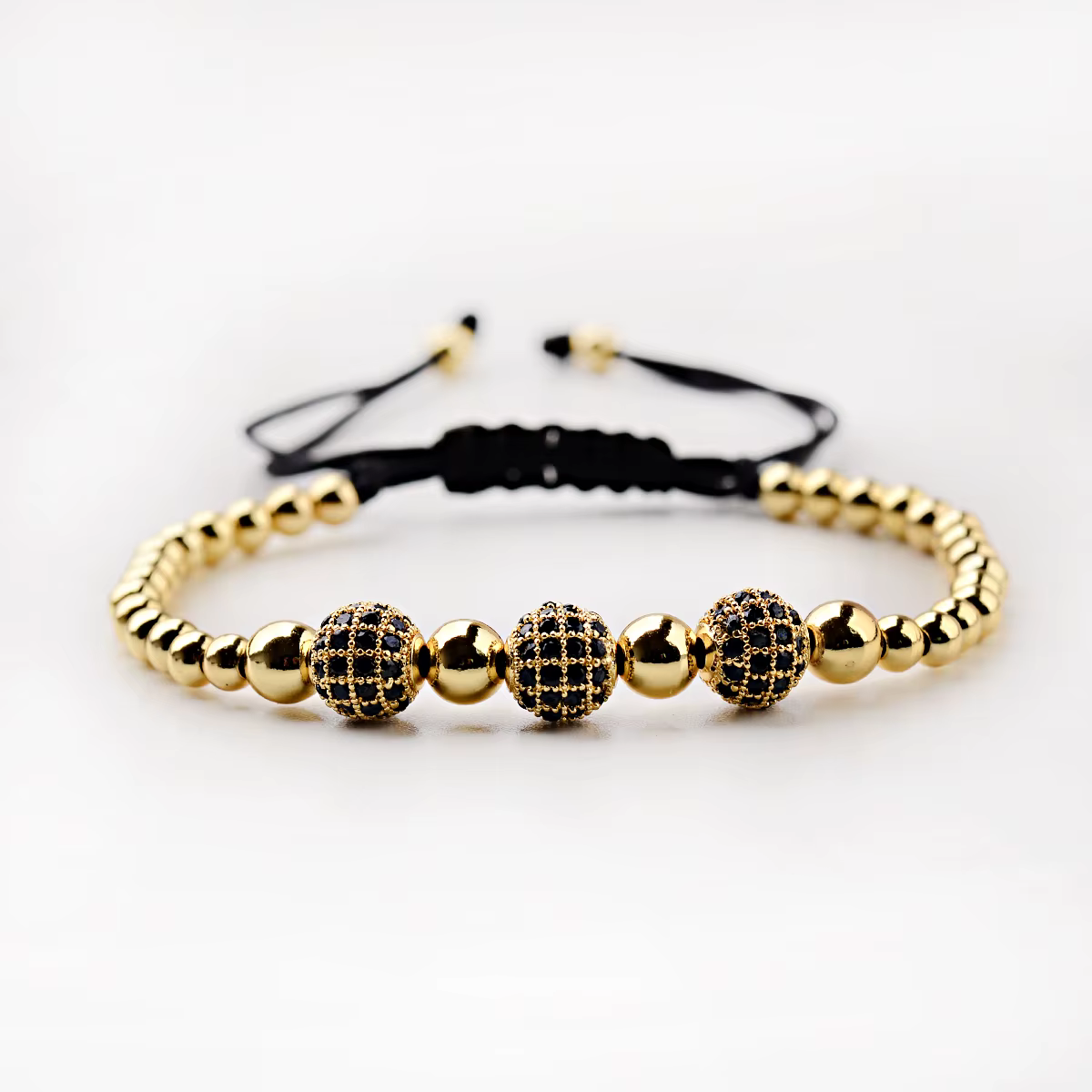 Bracelets de luxe en macramé tressé pour hommes