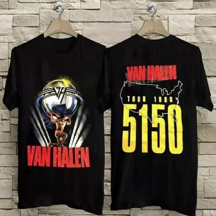 T-shirt Van Halen 1991 pour la tournée « Unlawful Carnal Knowledge »