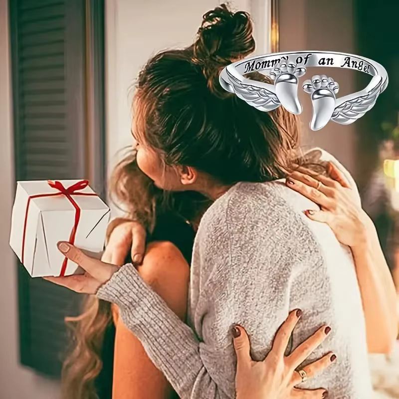 Huretailers-Bague de doigt sculptée créative pour femme