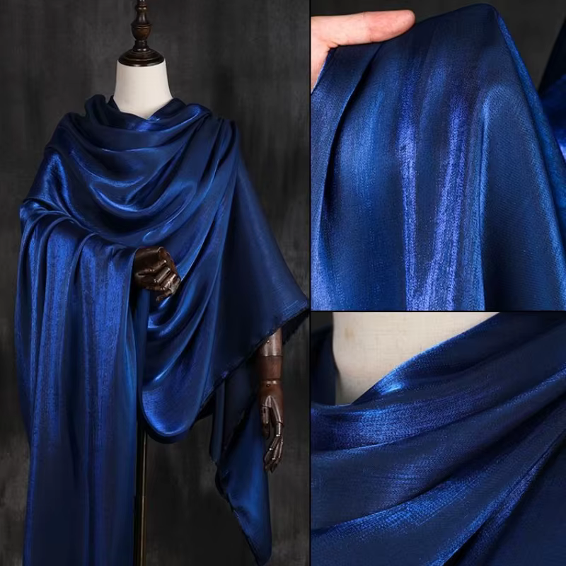 Robe de mariée sirène avec dégradé de couleurs