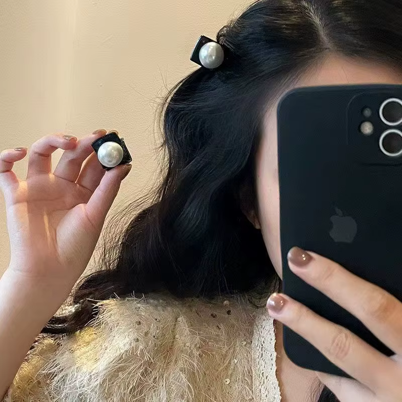 Cheveux en perles de luxe légers