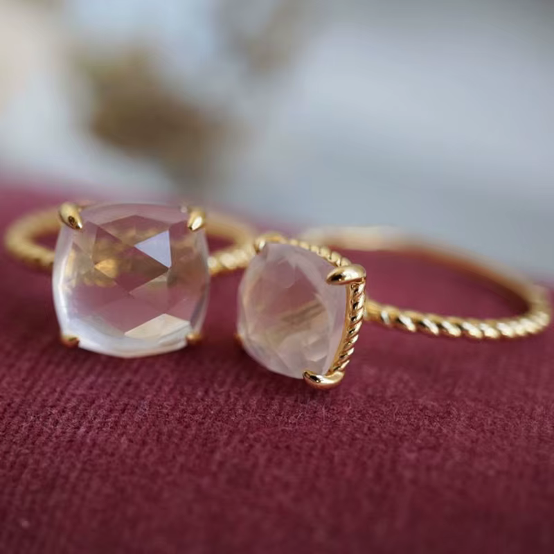 Bague de fiançailles en or pour femme