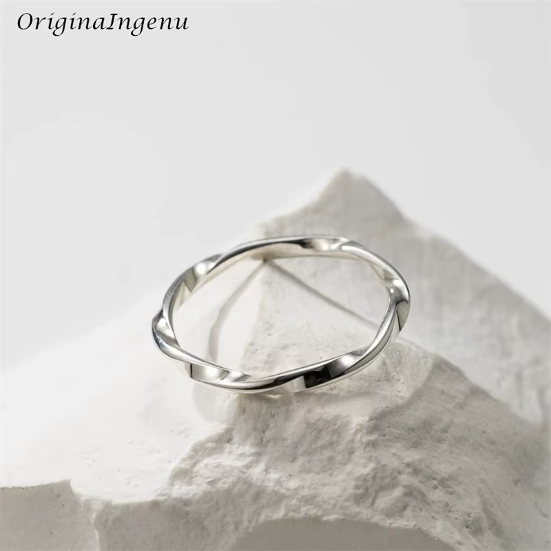Group bague en argent regardé 925 pour femme